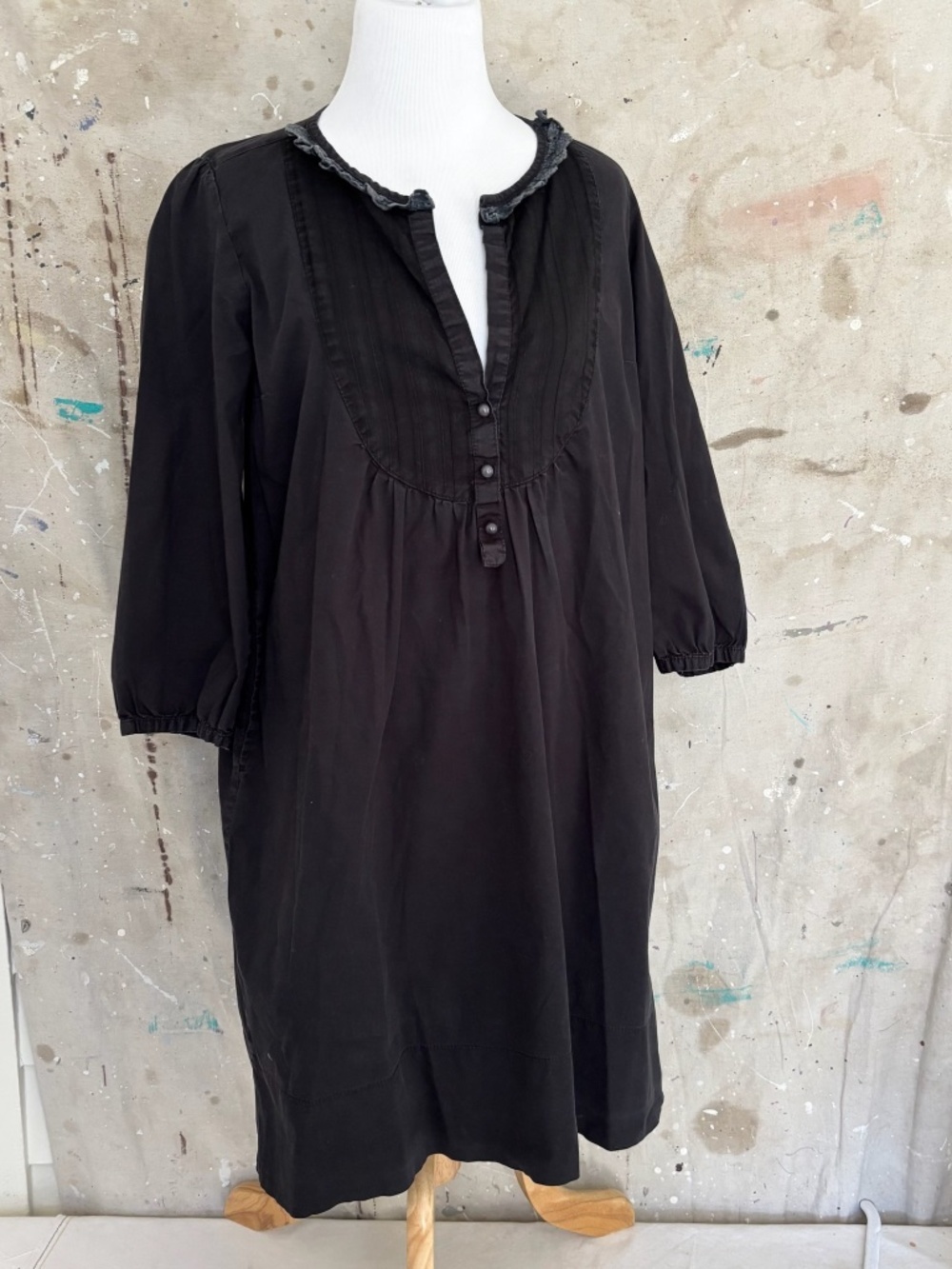 Maje Peasant Mini Dress
